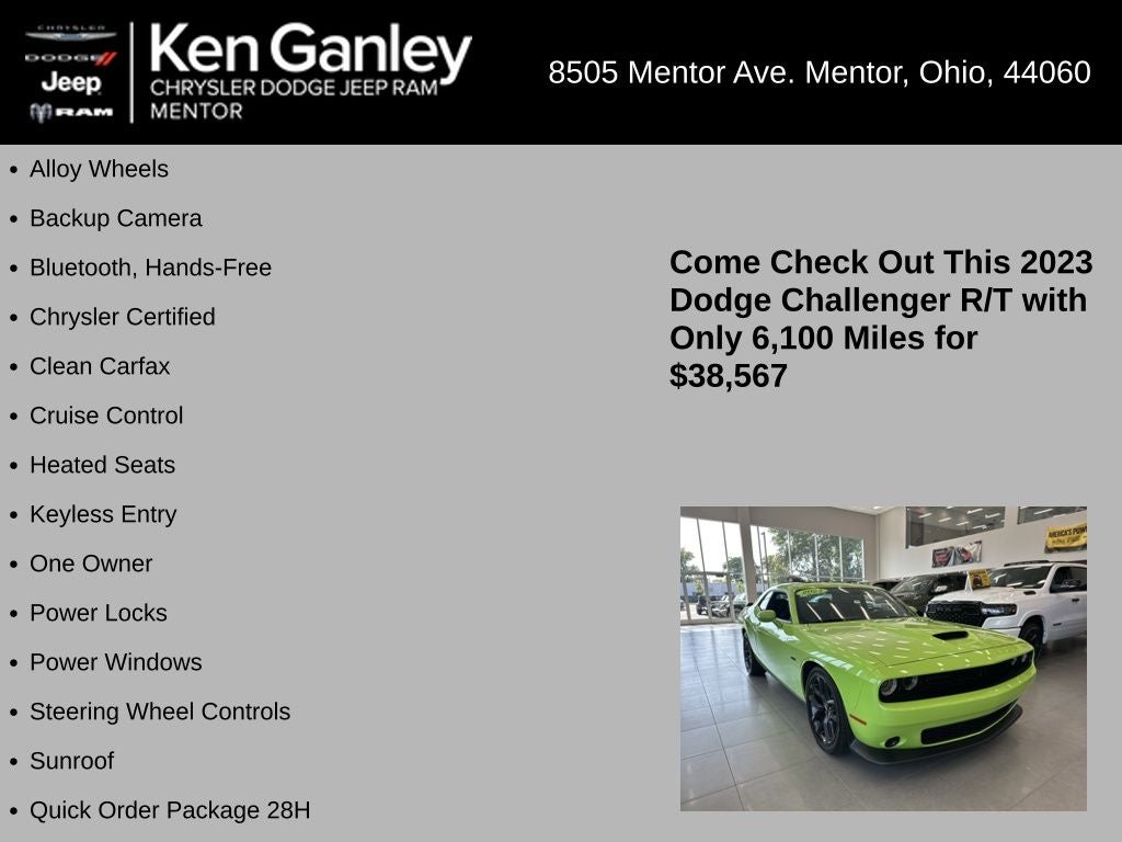 2023 Dodge Challenger R/T