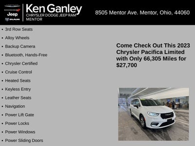2023 Chrysler Pacifica Limited