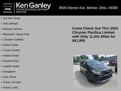 2024 Chrysler Pacifica Limited AWD