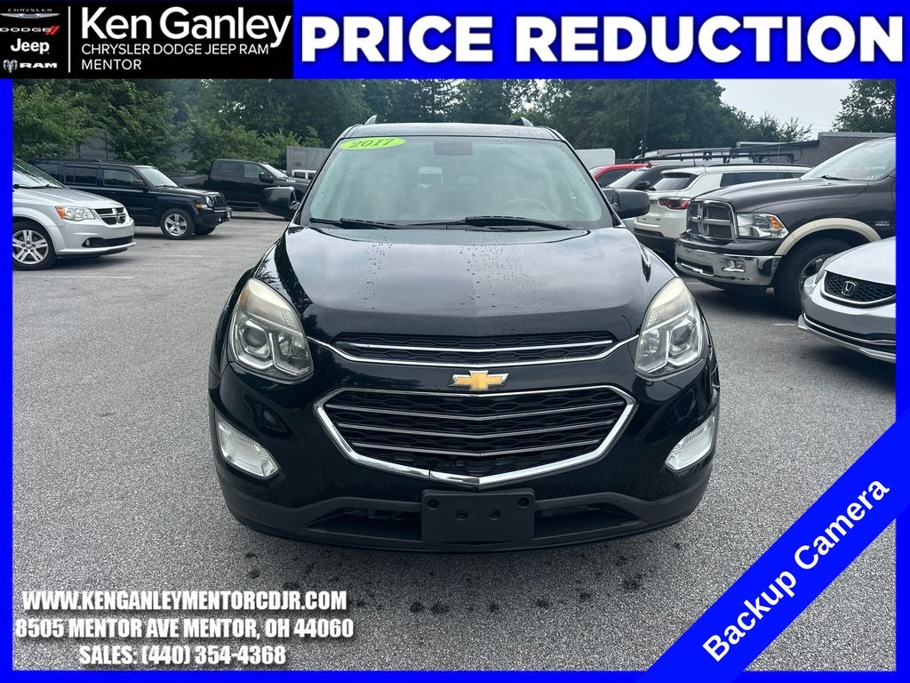 Used 2017 Chevrolet Equinox LT with VIN 2GNFLFEK1H6195020 for sale in Mentor, OH