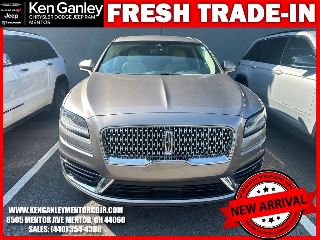 2019 Lincoln Nautilus Standard