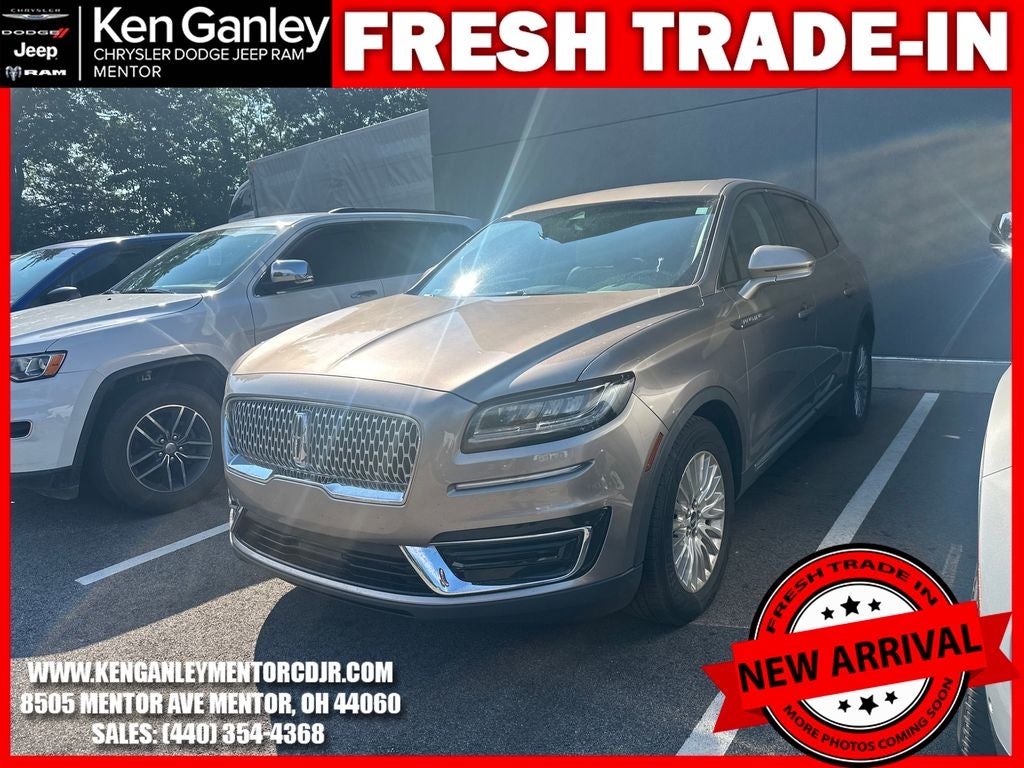 2019 Lincoln Nautilus Standard
