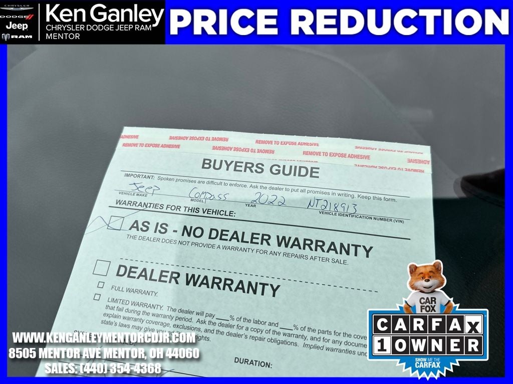 2022 Jeep Compass Altitude 4x4