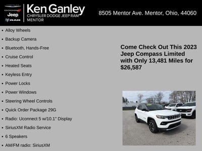 2023 Jeep Compass Limited 4x4