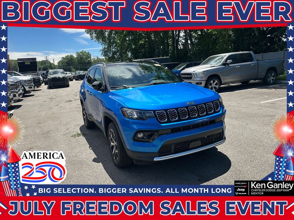 2026 Jeep Compass COMPASS LIMITED 4X4