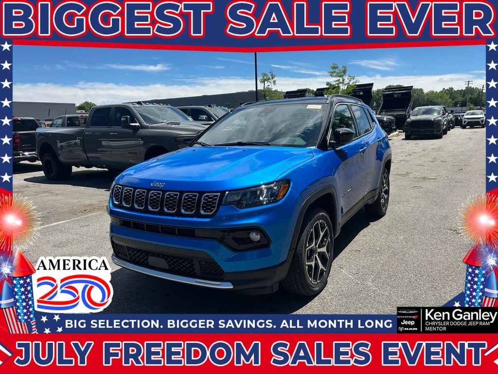 2026 Jeep Compass COMPASS LIMITED 4X4