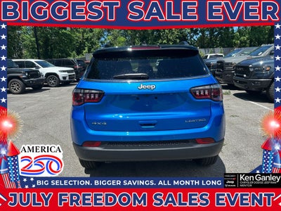 2026 Jeep Compass COMPASS LIMITED 4X4