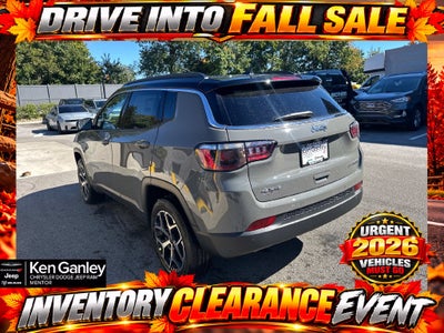 2026 Jeep Compass COMPASS LIMITED 4X4