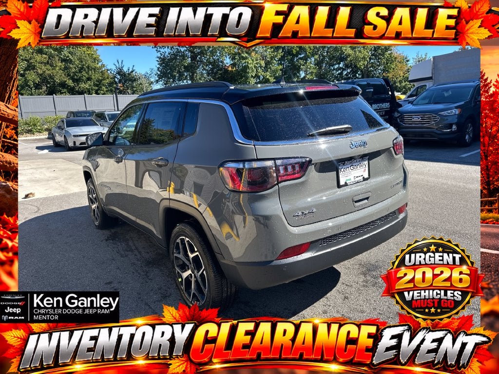 2026 Jeep Compass COMPASS LIMITED 4X4