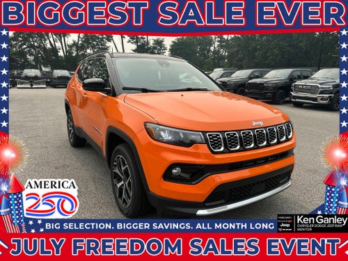 2026 Jeep Compass COMPASS LIMITED 4X4