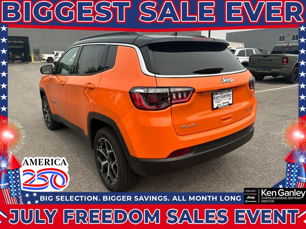 2026 Jeep Compass COMPASS LIMITED 4X4