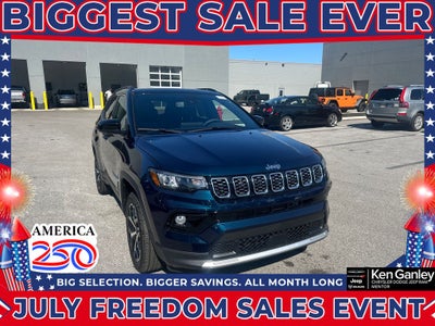 2026 Jeep Compass COMPASS LIMITED 4X4