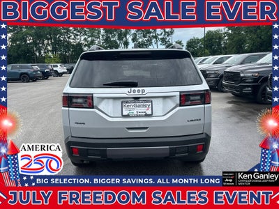 2026 Jeep Cherokee CHEROKEE LIMITED 4X4