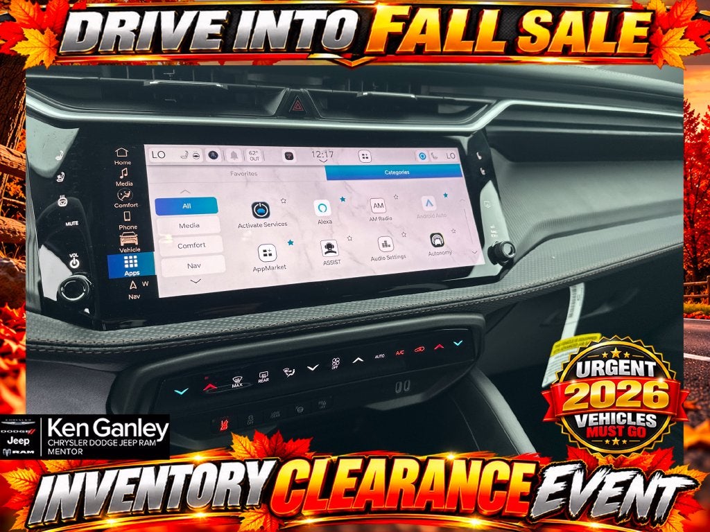 2026 Jeep Cherokee CHEROKEE OVERLAND 4X4