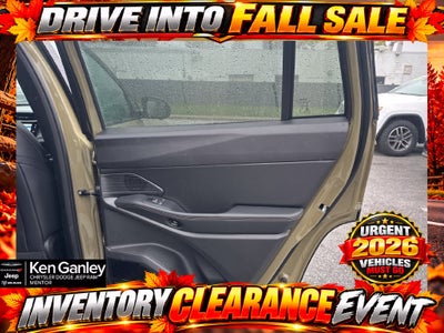 2026 Jeep Cherokee CHEROKEE OVERLAND 4X4