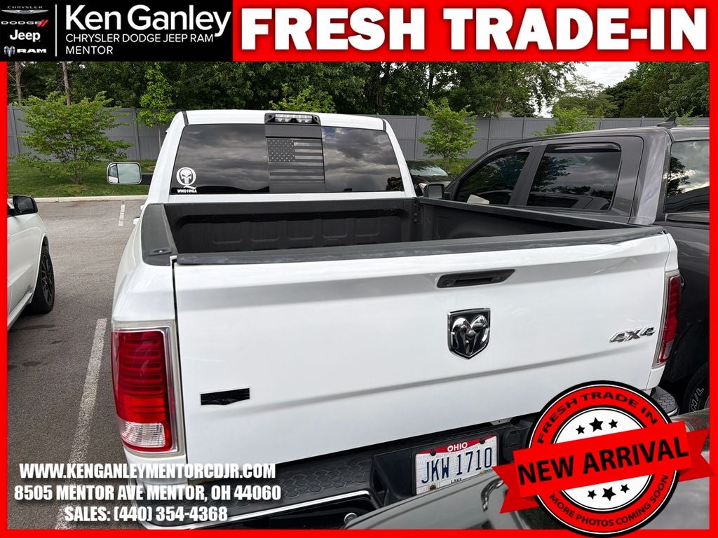 2017 RAM 3500 Laramie Crew Cab 4x4 6'4' Box