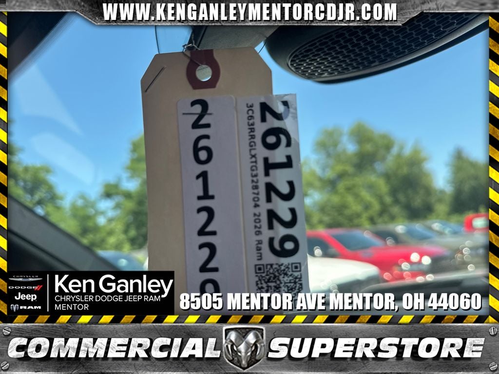 2026 RAM Ram 3500 RAM 3500 TRADESMAN CREW CAB 4X4 8' BOX