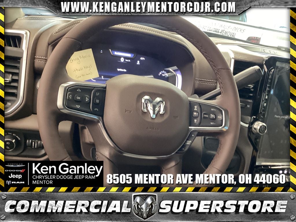 2026 RAM Ram 3500 RAM 3500 LARAMIE CREW CAB 4X4 8' BOX