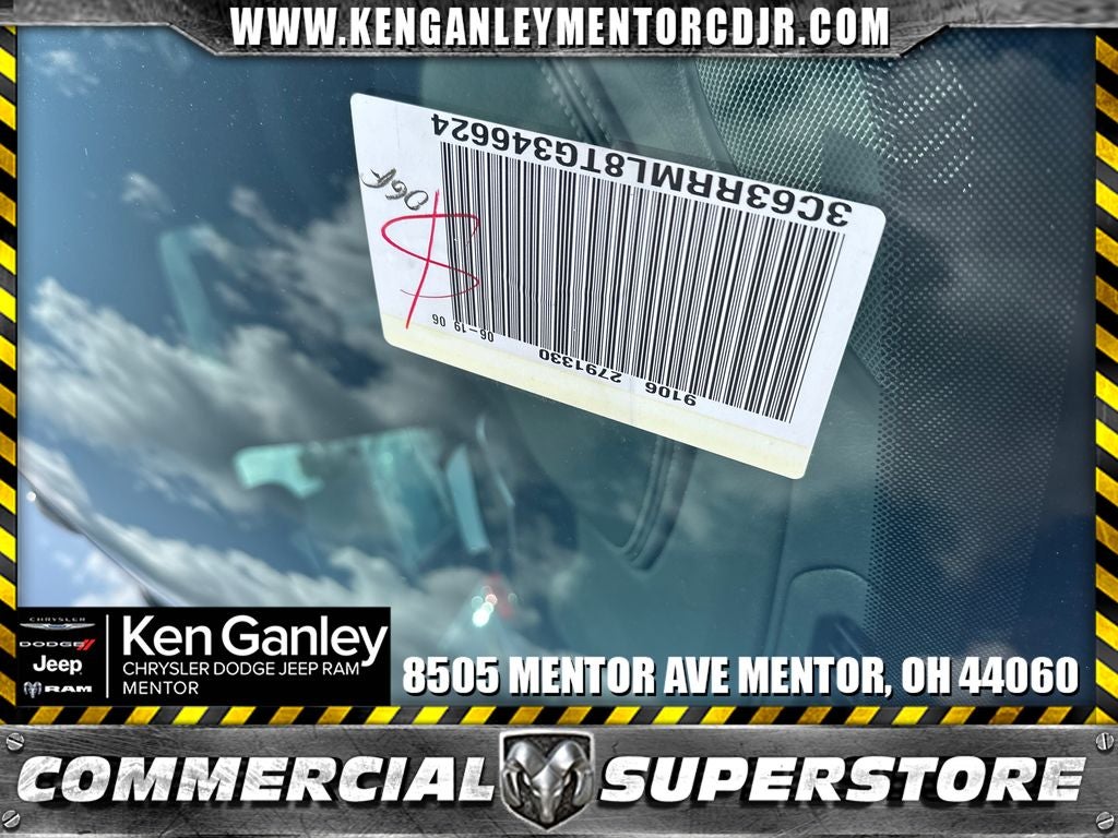 2026 RAM Ram 3500 RAM 3500 LARAMIE MEGA CAB 4X4 6'4' BOX