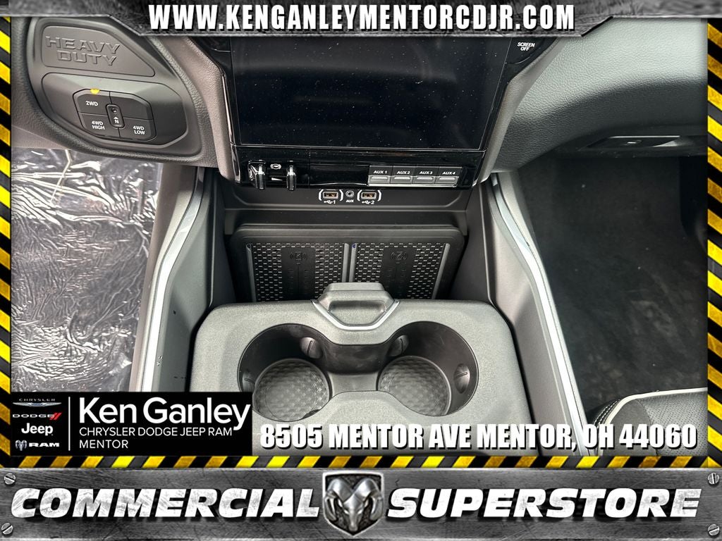 2026 RAM Ram 3500 RAM 3500 LARAMIE MEGA CAB 4X4 6'4' BOX