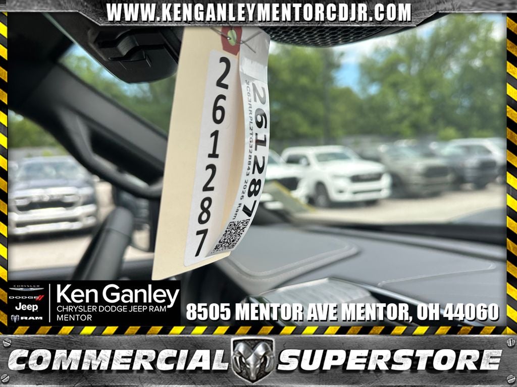 2026 RAM Ram 3500 RAM 3500 LIMITED MEGA CAB 4X4 6'4' BOX