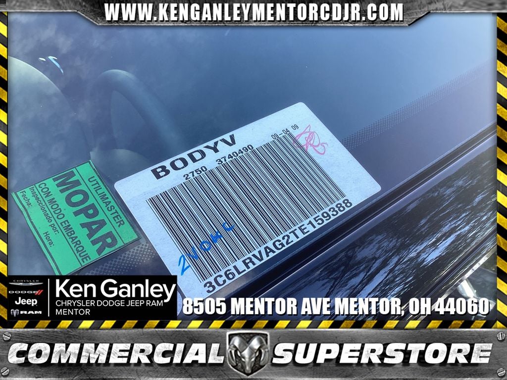 2026 RAM Ram ProMaster RAM PROMASTER 1500 TRADESMAN CARGO VAN LOW ROOF 136' WB