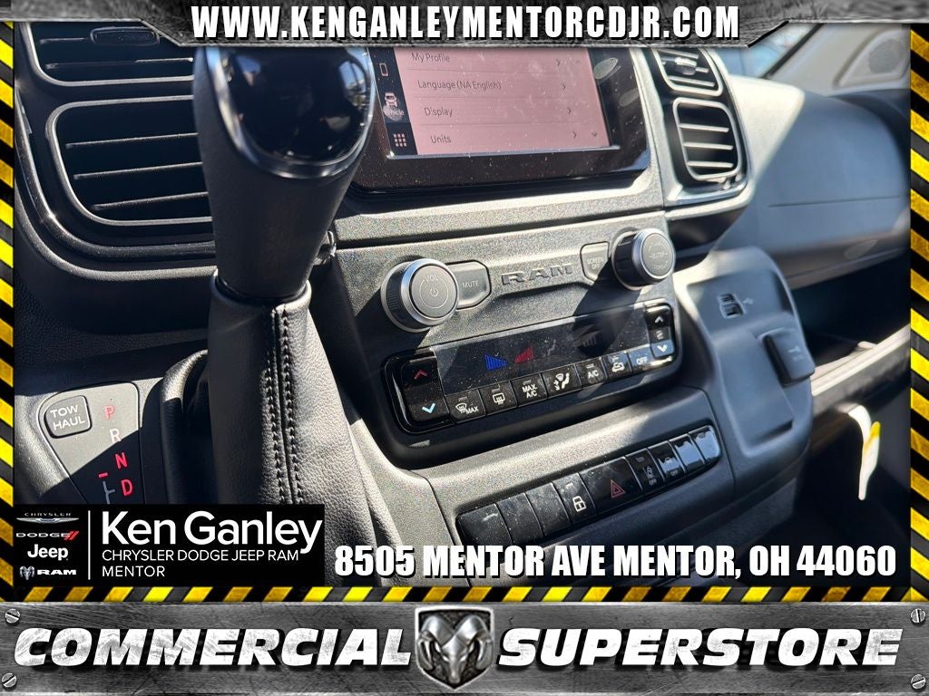 2026 RAM Ram ProMaster RAM PROMASTER 2500 TRADESMAN CARGO VAN HIGH ROOF 159' WB