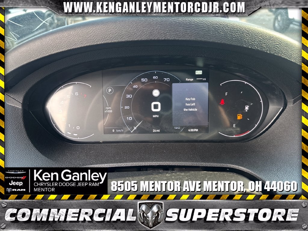 2026 RAM Ram ProMaster RAM PROMASTER 3500 TRADESMAN CARGO VAN SUPER HIGH ROOF 159' WB EXT