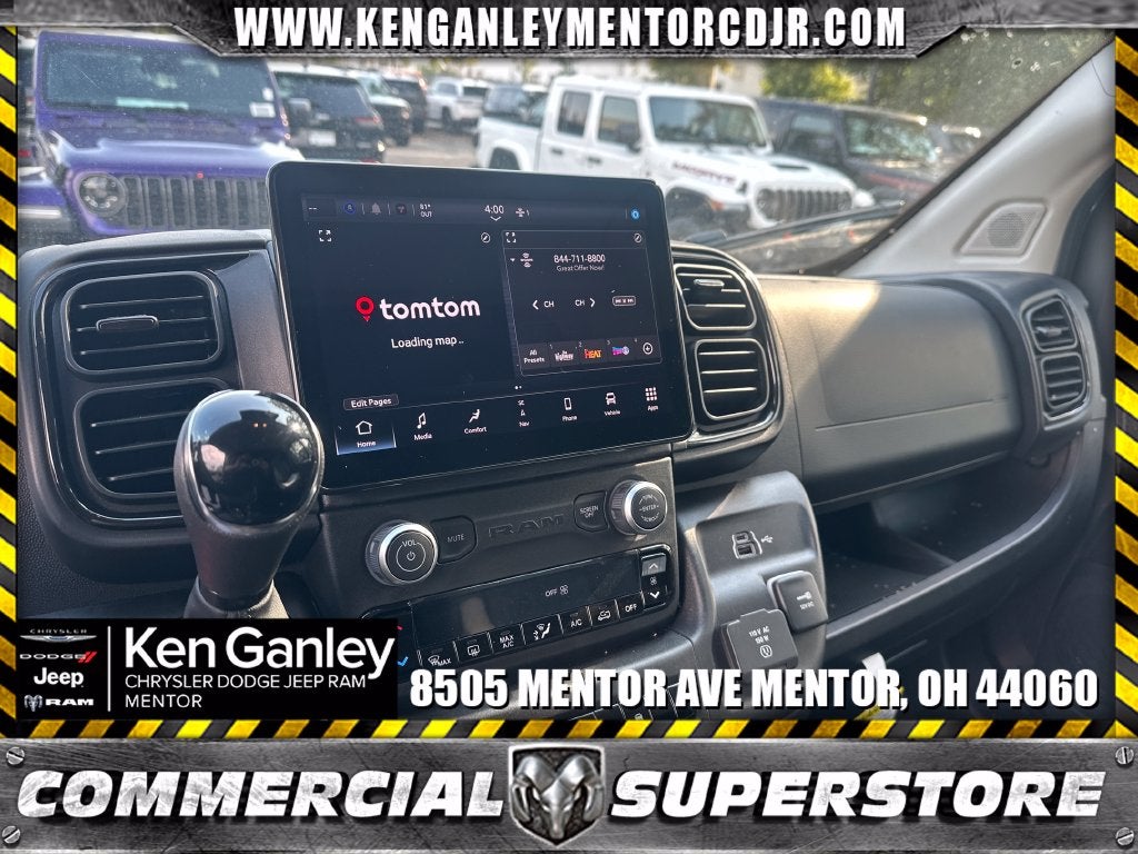 2026 RAM Ram ProMaster RAM PROMASTER 3500 TRADESMAN CARGO VAN SUPER HIGH ROOF 159' WB EXT