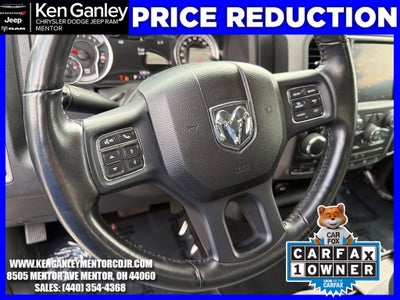2023 RAM 1500 Classic Tradesman Crew Cab 4x4 5'7' Box