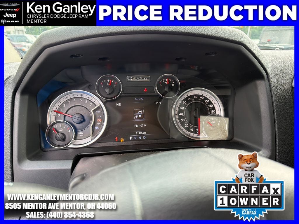 2023 RAM 1500 Classic Tradesman Crew Cab 4x4 5'7' Box