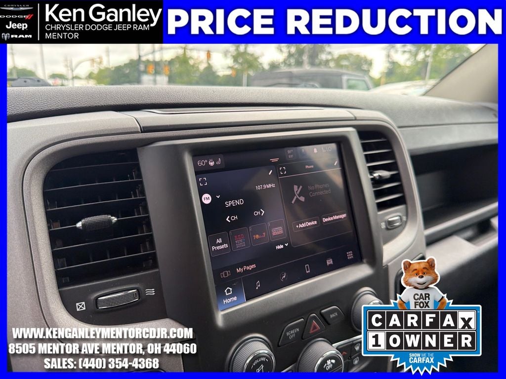 2023 RAM 1500 Classic Tradesman Crew Cab 4x4 5'7' Box