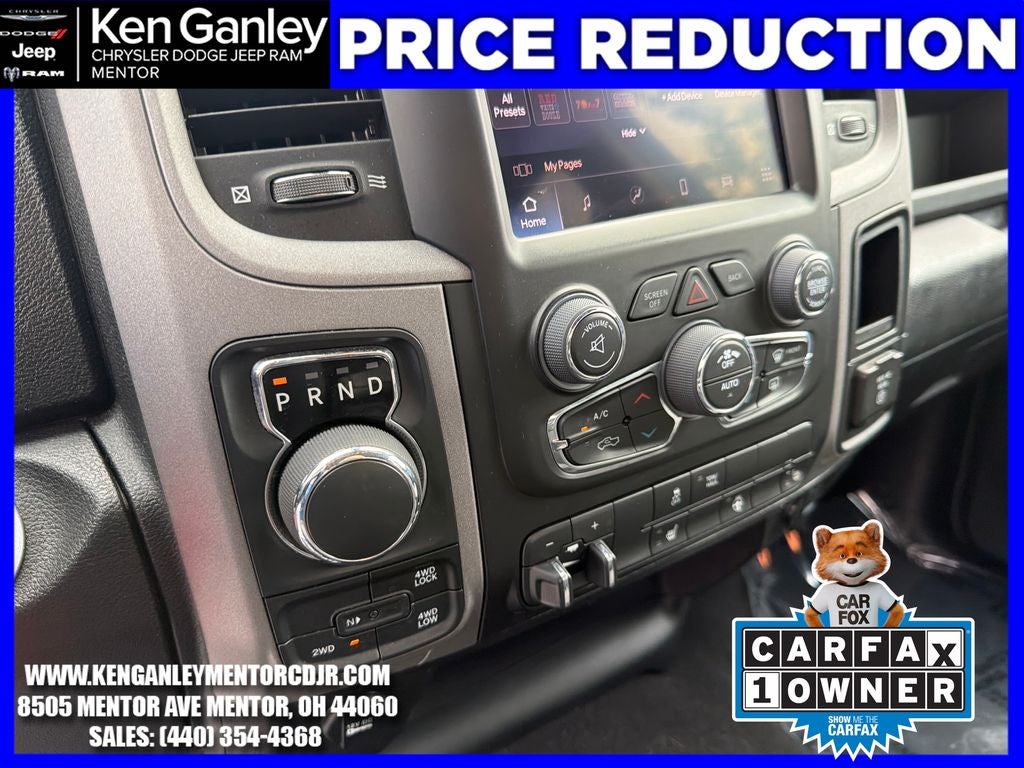 2023 RAM 1500 Classic Tradesman Crew Cab 4x4 5'7' Box