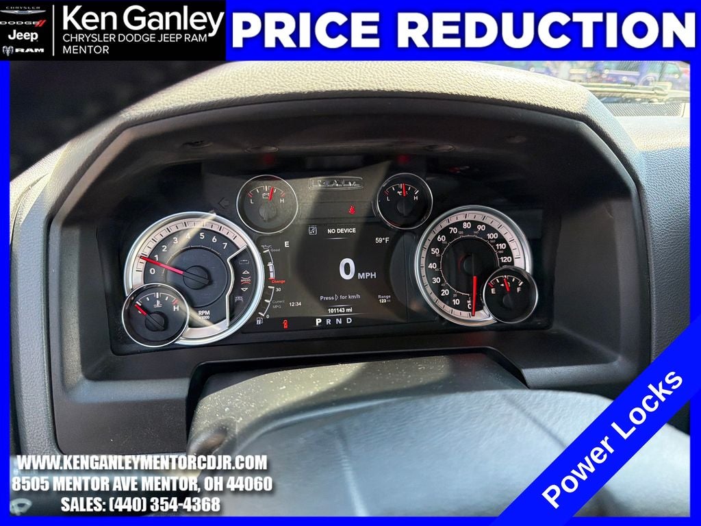 2018 RAM 1500 Big Horn Crew Cab 4x4 5'7' Box