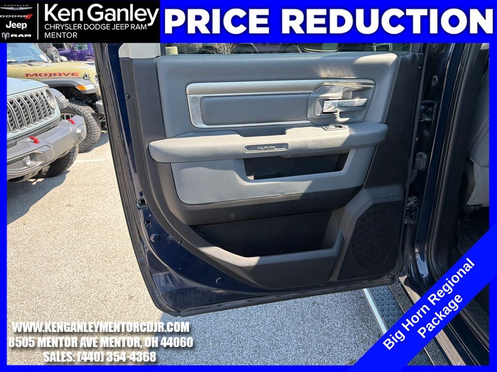 2018 RAM 1500 Big Horn Crew Cab 4x4 5'7' Box