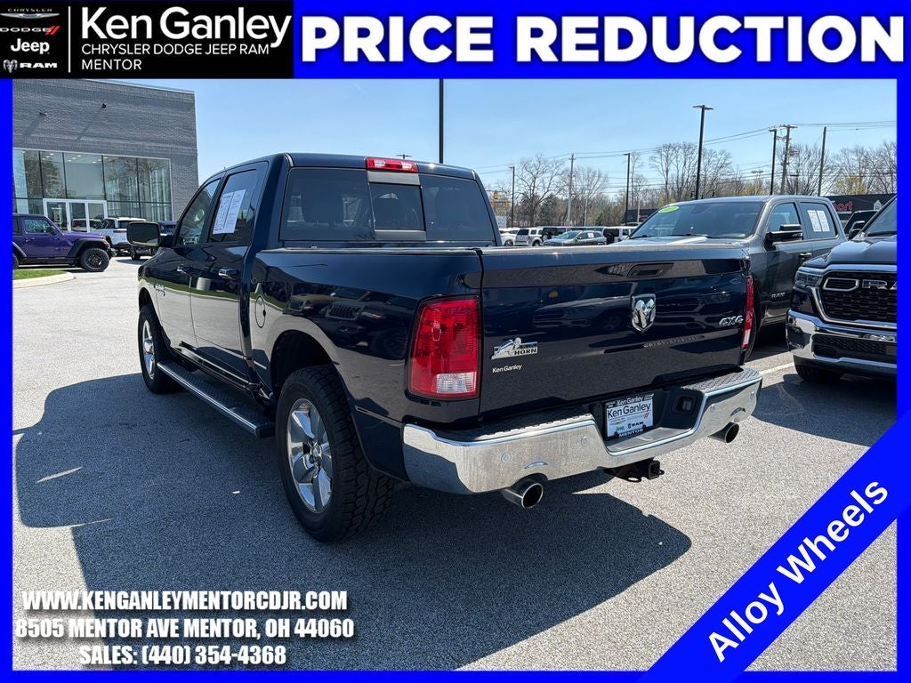 2018 RAM 1500 Big Horn Crew Cab 4x4 5'7' Box