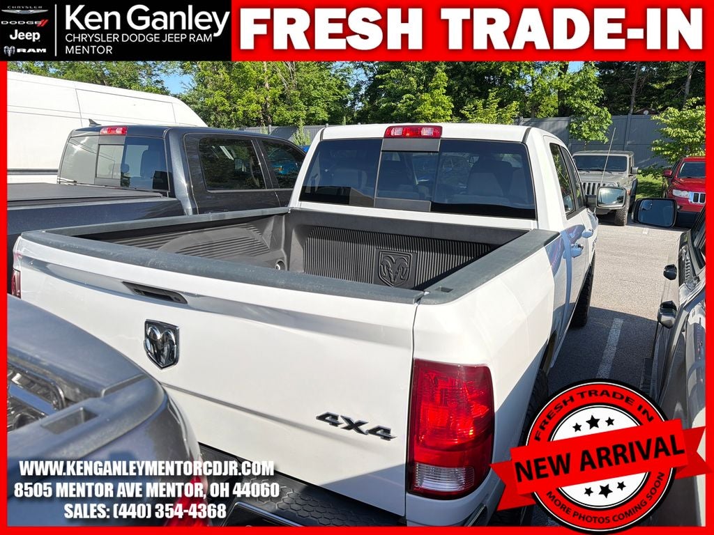 2017 RAM 1500 Big Horn Crew Cab 4x4 5'7' Box