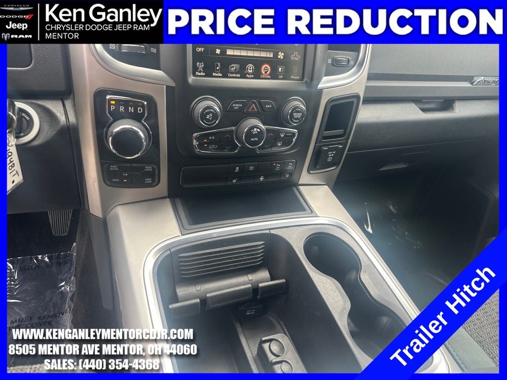 2017 RAM 1500 Big Horn Crew Cab 4x4 5'7' Box