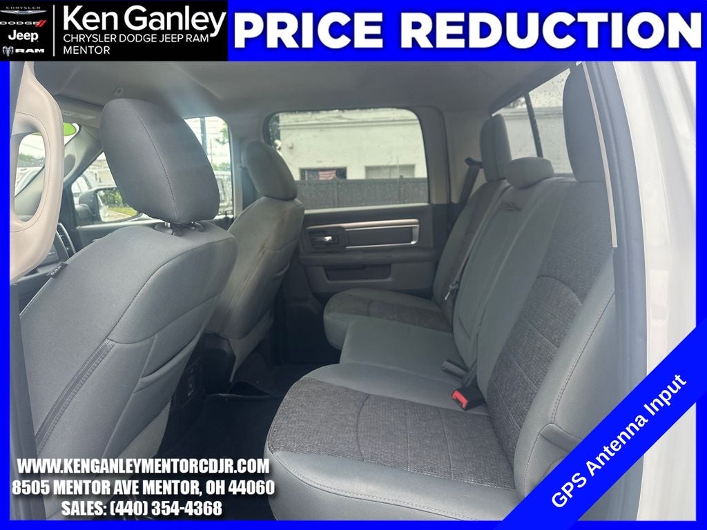 2017 RAM 1500 Big Horn Crew Cab 4x4 5'7' Box