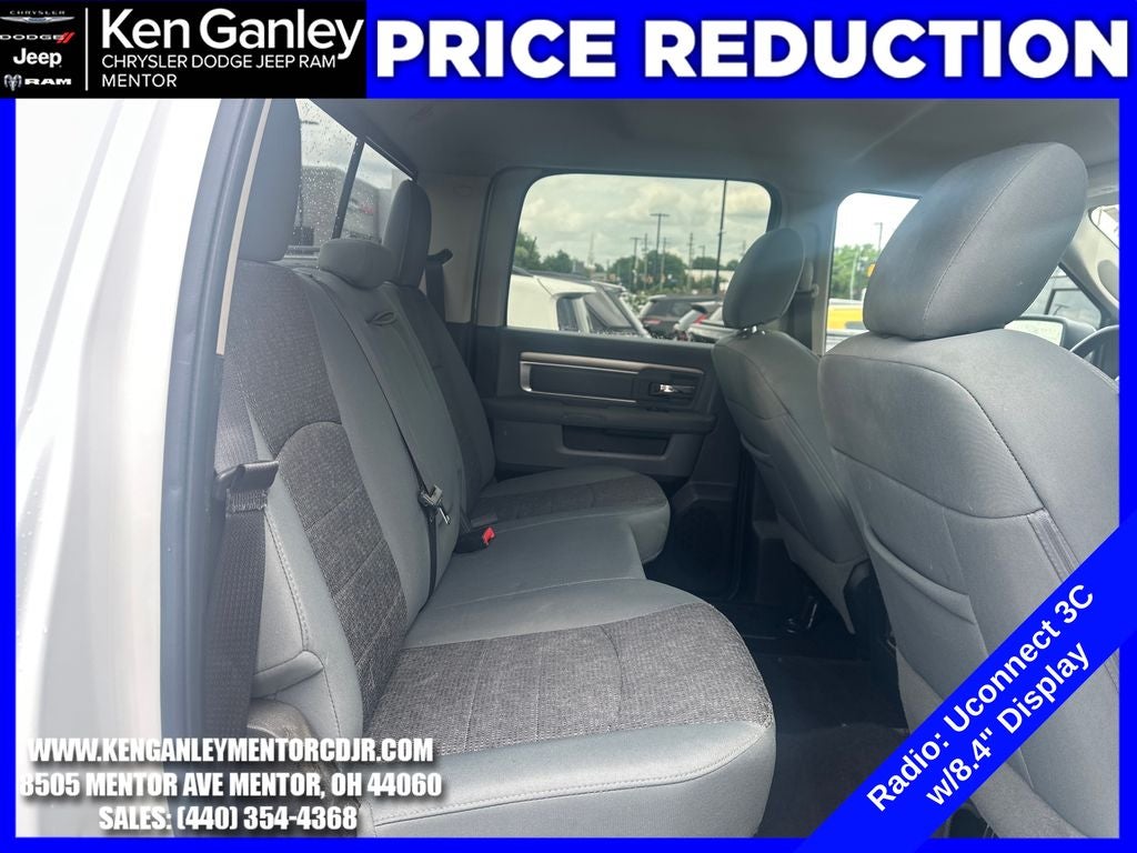 2017 RAM 1500 Big Horn Crew Cab 4x4 5'7' Box