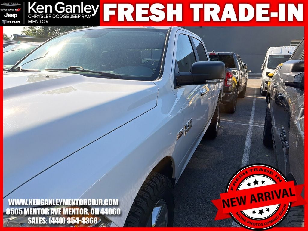 2017 RAM 1500 Big Horn Crew Cab 4x4 5'7' Box