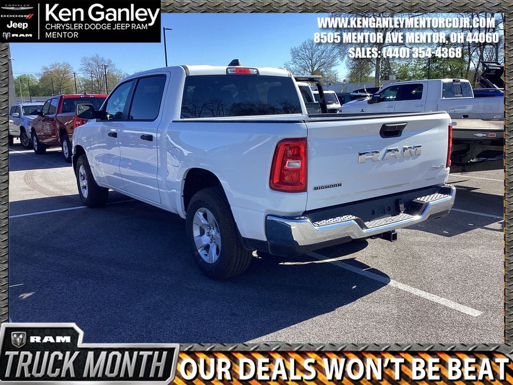 2026 RAM Ram 1500 RAM 1500 BIG HORN CREW CAB 4X4 5'7' BOX
