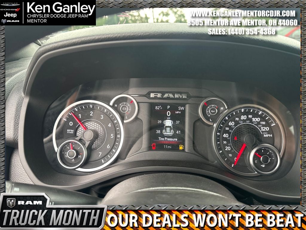 2026 RAM Ram 1500 RAM 1500 BIG HORN CREW CAB 4X4 5'7' BOX