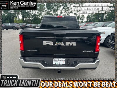 2026 RAM Ram 1500 RAM 1500 BIG HORN CREW CAB 4X4 5'7' BOX