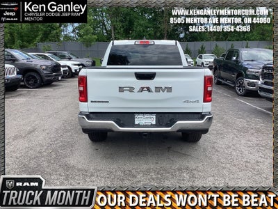 2026 RAM Ram 1500 RAM 1500 BIG HORN CREW CAB 4X4 5'7' BOX