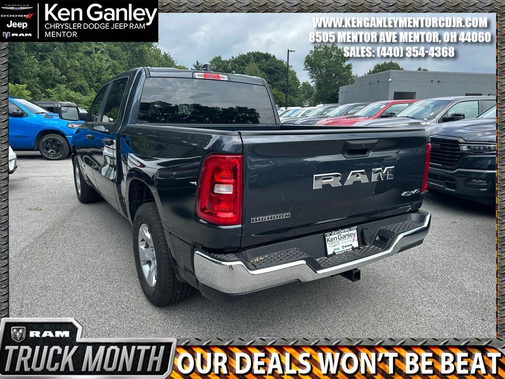 2026 RAM Ram 1500 RAM 1500 BIG HORN CREW CAB 4X4 5'7' BOX