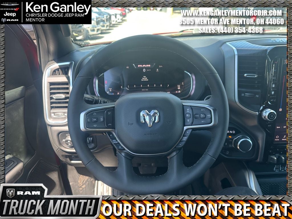 2026 RAM Ram 1500 RAM 1500 BIG HORN CREW CAB 4X4 5'7' BOX