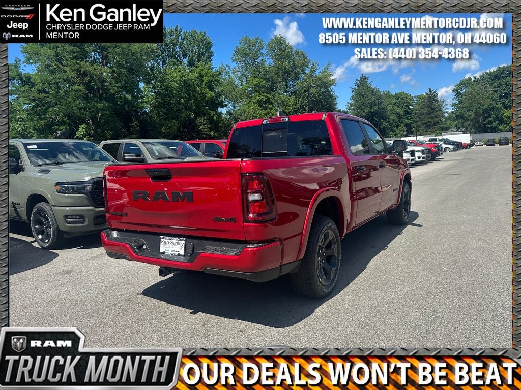 2026 RAM Ram 1500 RAM 1500 BIG HORN CREW CAB 4X4 5'7' BOX