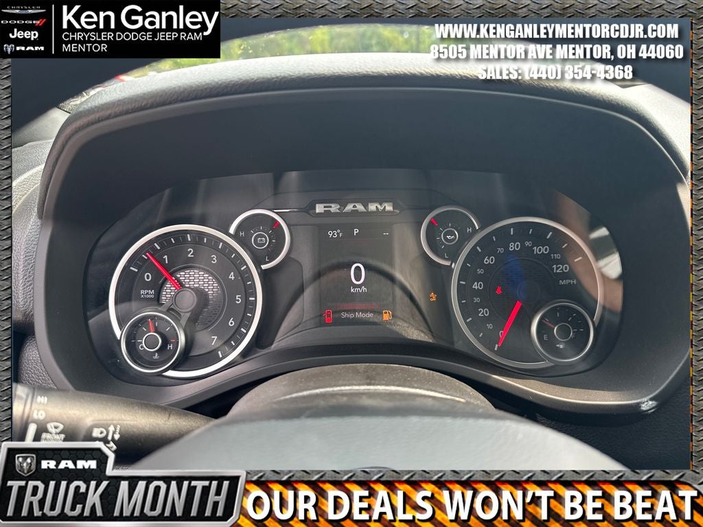 2026 RAM Ram 1500 RAM 1500 BIG HORN CREW CAB 4X4 5'7' BOX