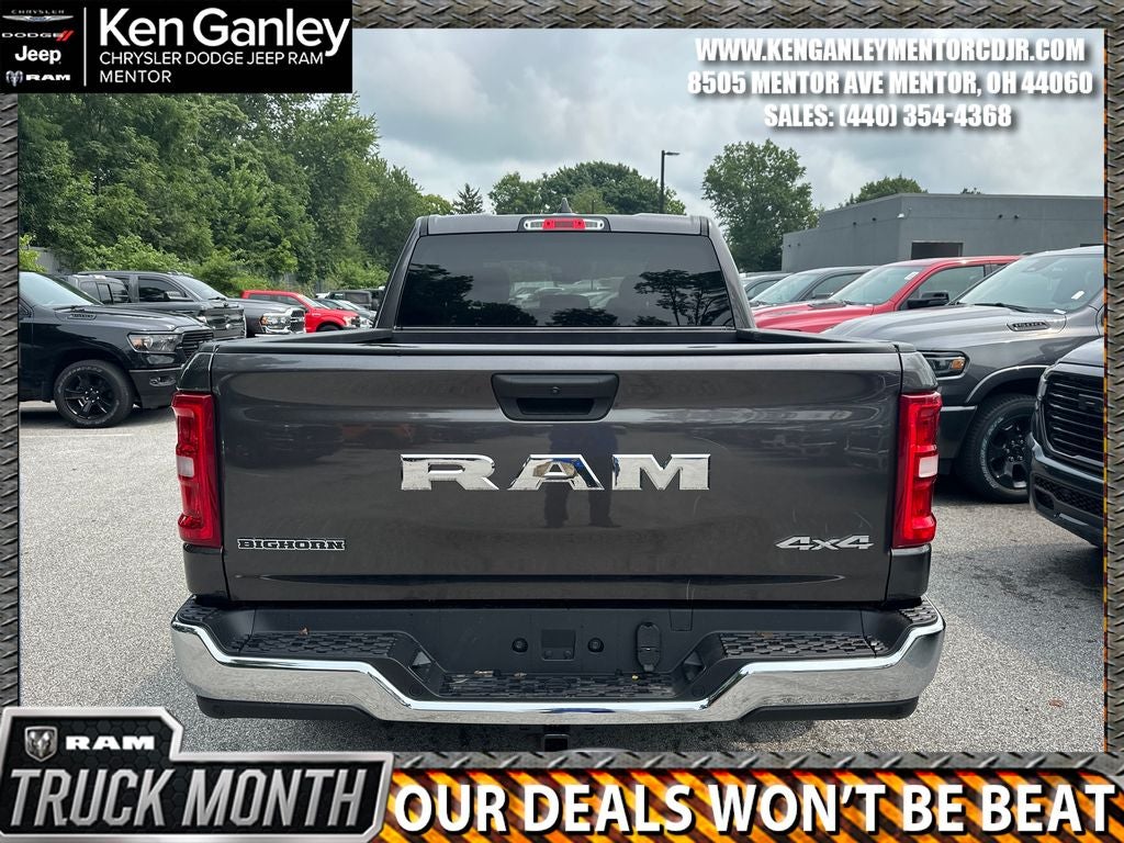 2026 RAM Ram 1500 RAM 1500 BIG HORN CREW CAB 4X4 5'7' BOX